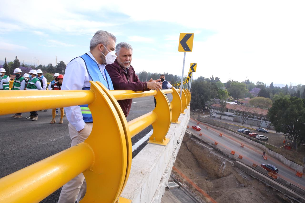 Apertura Bedolla puente elevado del Distribuidor Vial de Salida a Salamanca