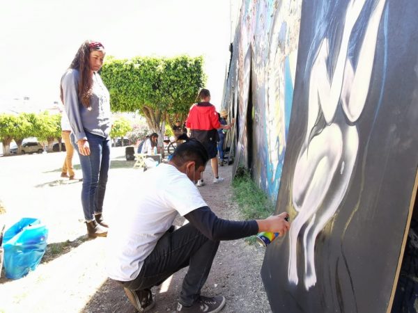 Realizaron exposición de arte Urbano “Ella me Inspira”