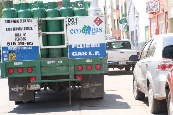Tanque de gas se sitúa en 770 pesos para esta semana en Zamora