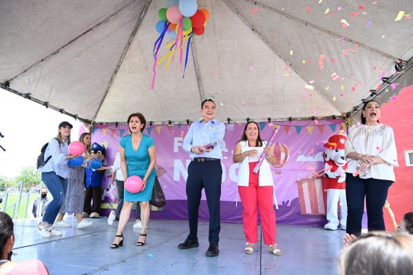 Realizan Feria Regional por el Día del Niño en Unidad Deportiva Poniente
