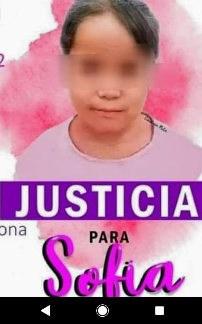 Colectivos feministas aún reclaman justicia por muerte de niña Sofia