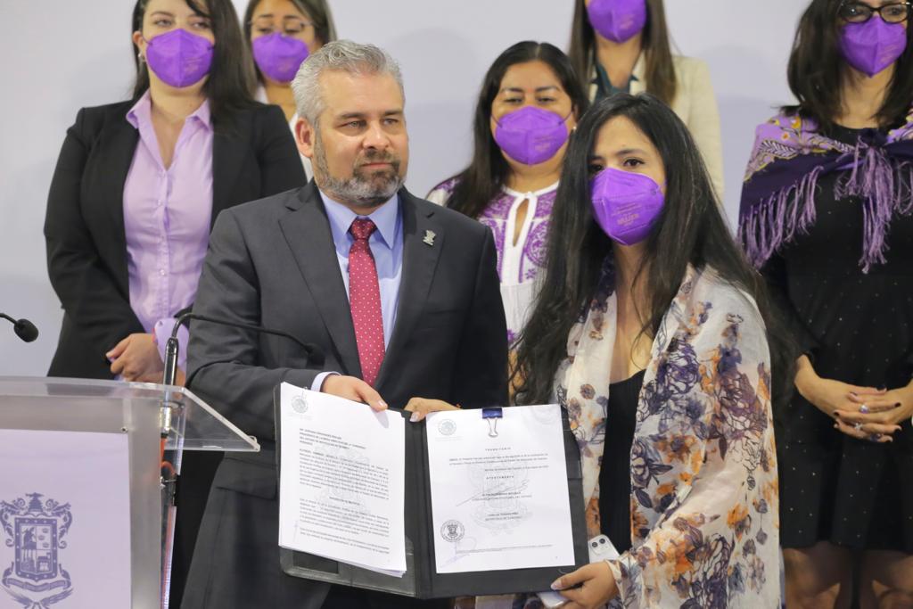 *En Michoacán se abre el camino a condenas vitalicias contra feminicidas: Bedolla*
