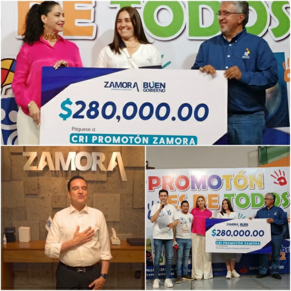 Contribuye Gobierno de Zamora a lograr meta de recaudación del PROMOTON