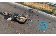 Motociclista muere al chocar por alcance cerca de La Rinconada
