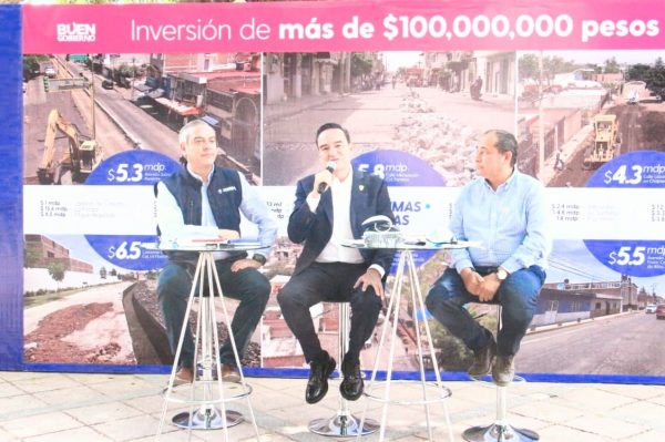 Invertirán más de 100 mdp en ejecución de obra pública para Zamora
