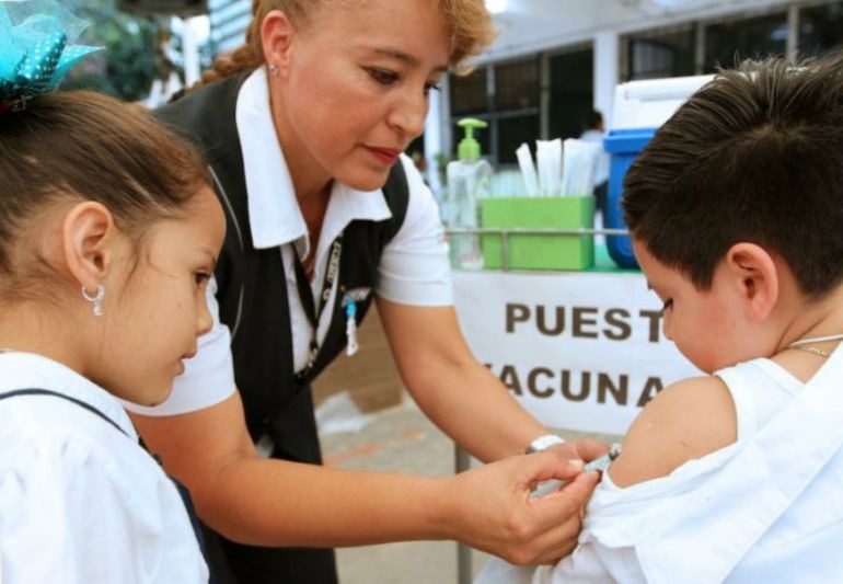 Alistan vacunación para menores de 5 a 11 años de edad en Zamora