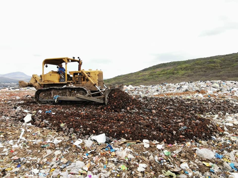 Relleno Sanitario recibe de 250 a 300 toneladas de basura en forma diaria
