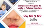 Se abren inscripciones para la 2da campaña de labio y paladar hendido a bajo costo en Tangancícuaro 