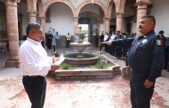 Titular de SSP rinde protesta a comisario de la región La Piedad