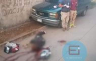 Motociclista es acribillado a tiros en La Burrera