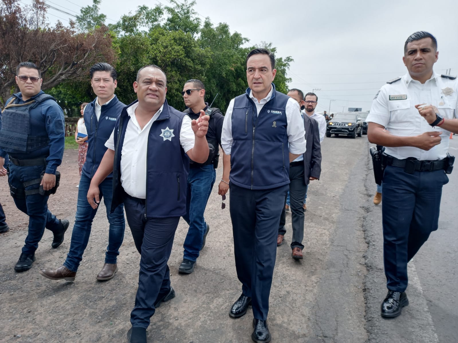 Carlos Soto encabeza revisión de estrategia de seguridad en municipio