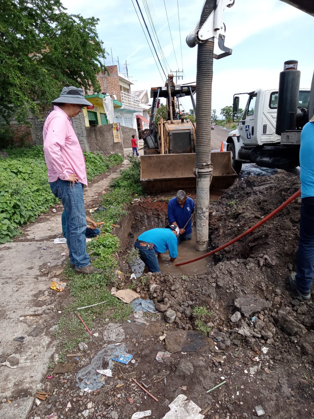 SAPAJ realiza mejora y rehabilitación de la infraestructura hidráulica de Jacona