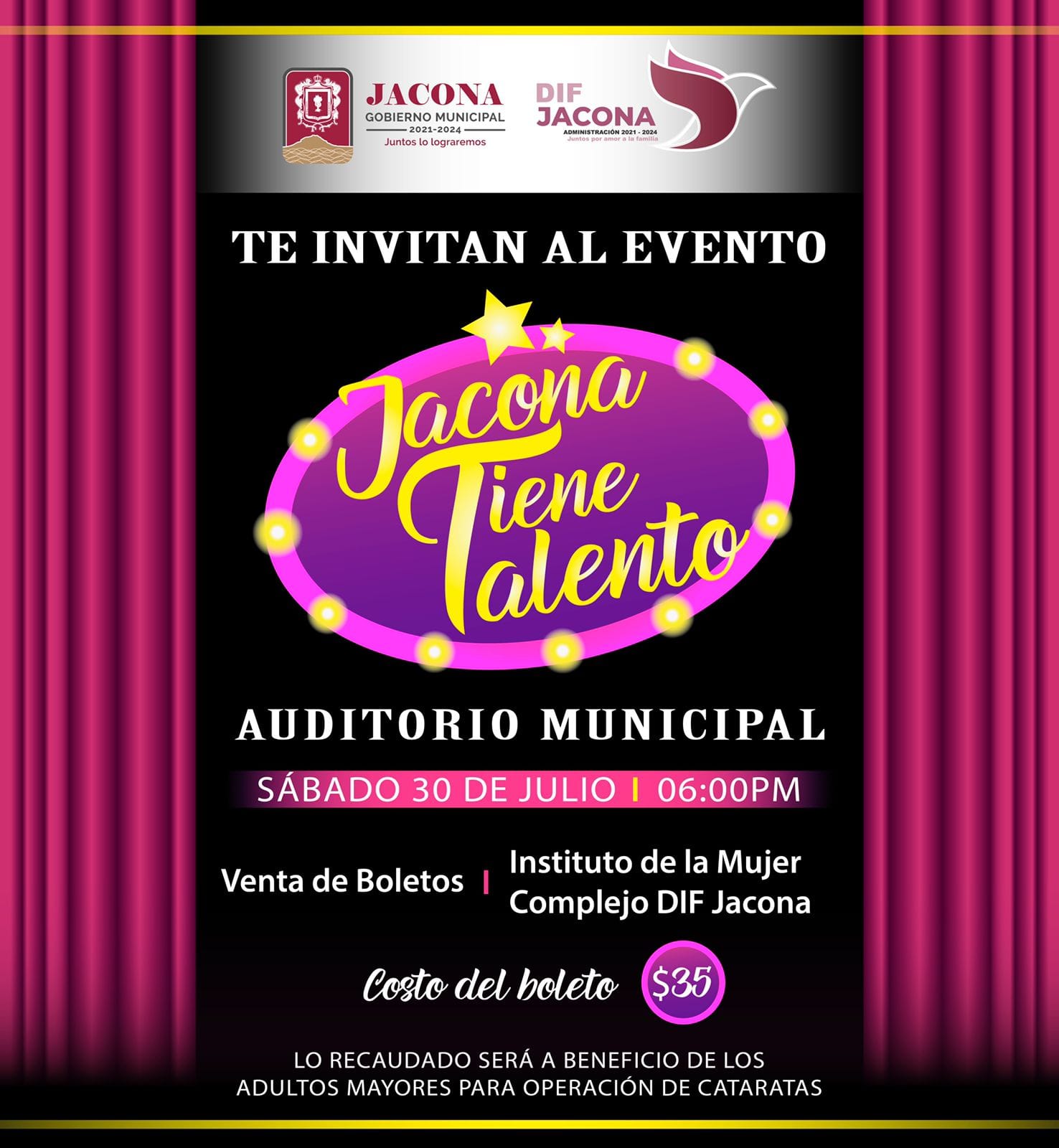 En venta los boletos para el concurso de talentos en Jacona 