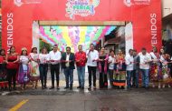Con el pie derecho, Miguel Ramos inauguró la Expo Feria Chilchota 2022