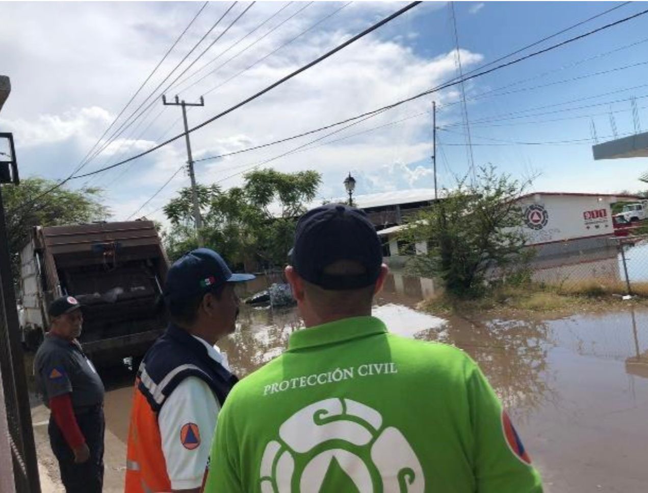 Brinda PC Estatal atención a afectaciones en Villamar