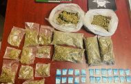 Tras reporte en Jacona, SSP y Policía Municipal aseguran a 5 en posesión de marihuana y metanfetamina