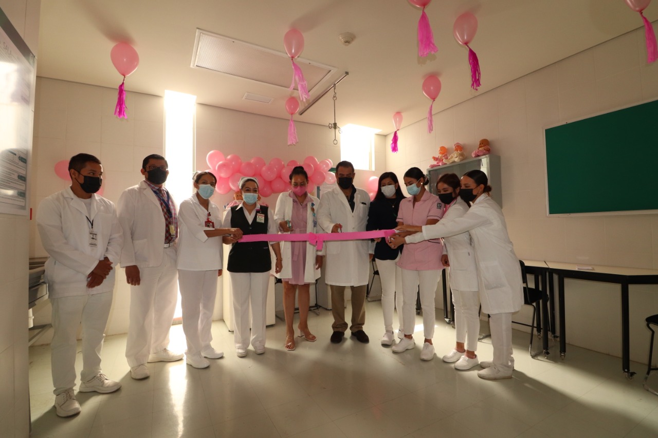 Apertura lactario el IMSS Michoacán en el Hospital General Regional No. 1 Morelia Charo