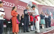 Arrancan gobernador y secretaria de Educación el Ciclo Escolar 2022-2023