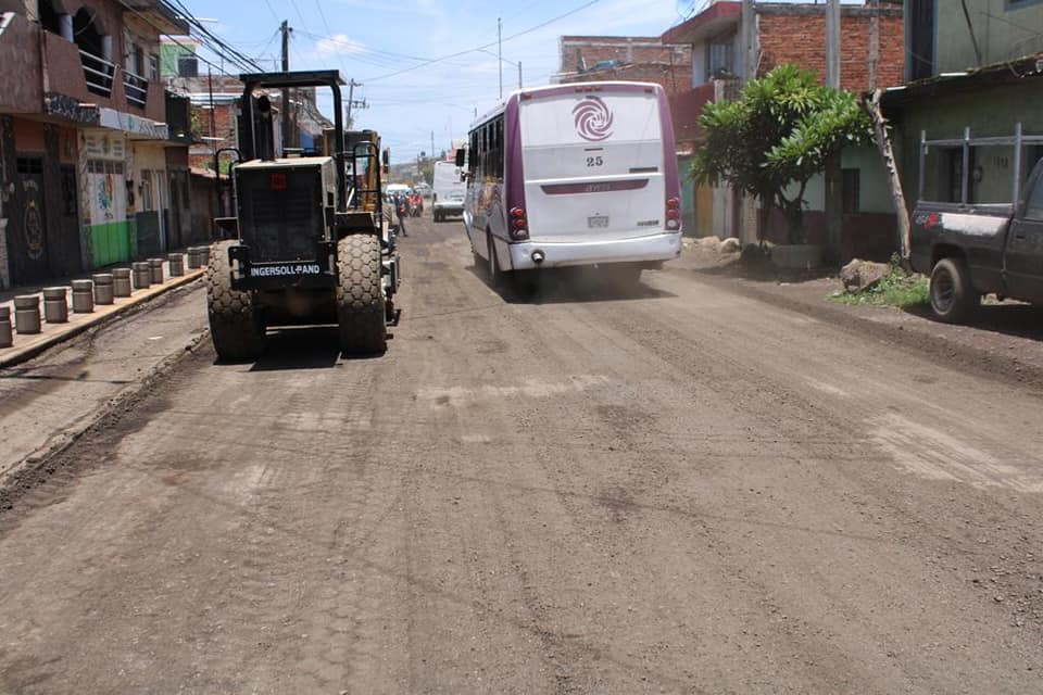 Por concluir pavimentación de la avenida Juárez