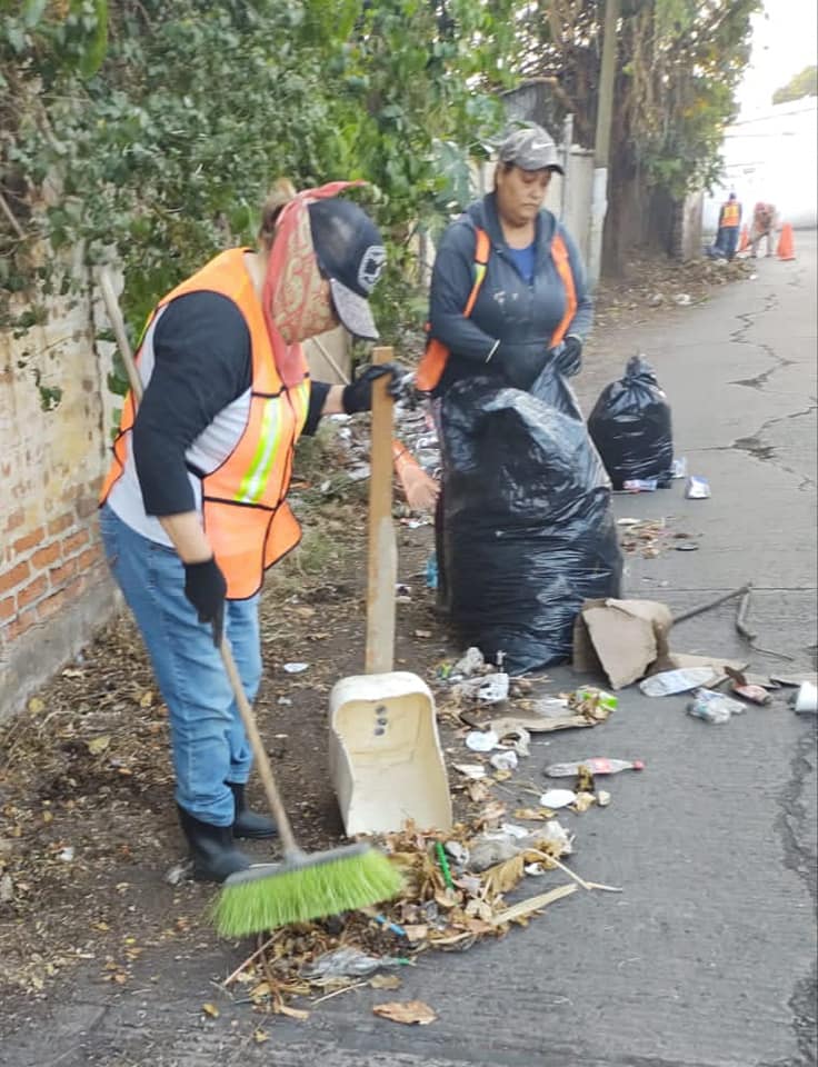 Aseo Público de Jacona intensifica labores de recolección de basura