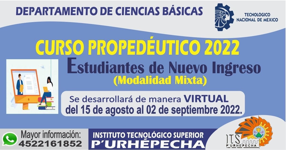 Gobierno de Jacona y Tec Purépecha invitan a estudiantes de nuevo ingreso al curso propedéutico