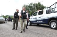 Guardia Civil, Sedena y GN refuerzan presencia y seguridad en Tuzantla, tras hechos violentos
