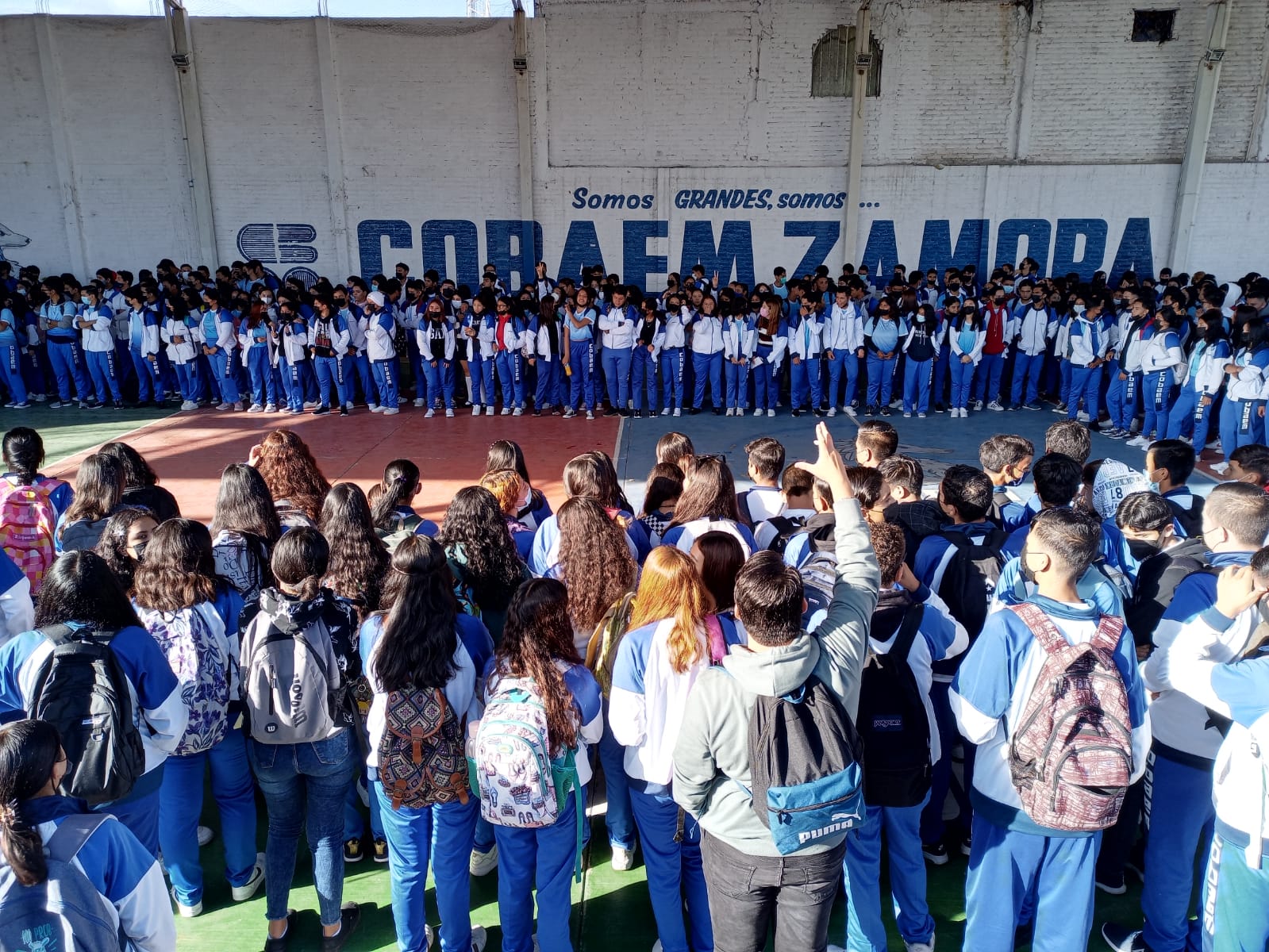 Colegio de Bachilleres Zamora inició ciclo escolar 2022 – 2023