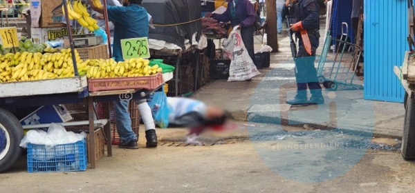 Vendedor de papas muere camino al Hospital, tras ser baleado en el Mercado Hidalgo