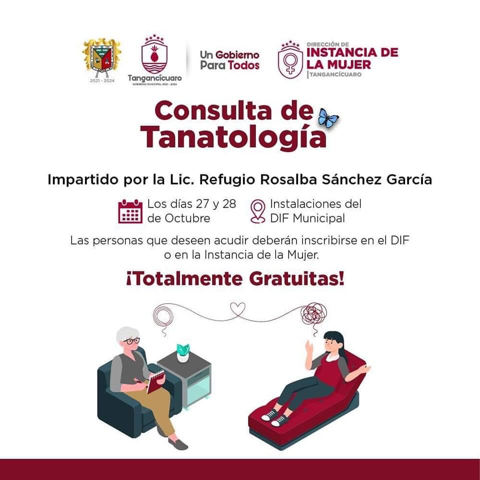 El gobierno de Tangancícuaro ofrece consultas de tanotología totalmente gratuitas