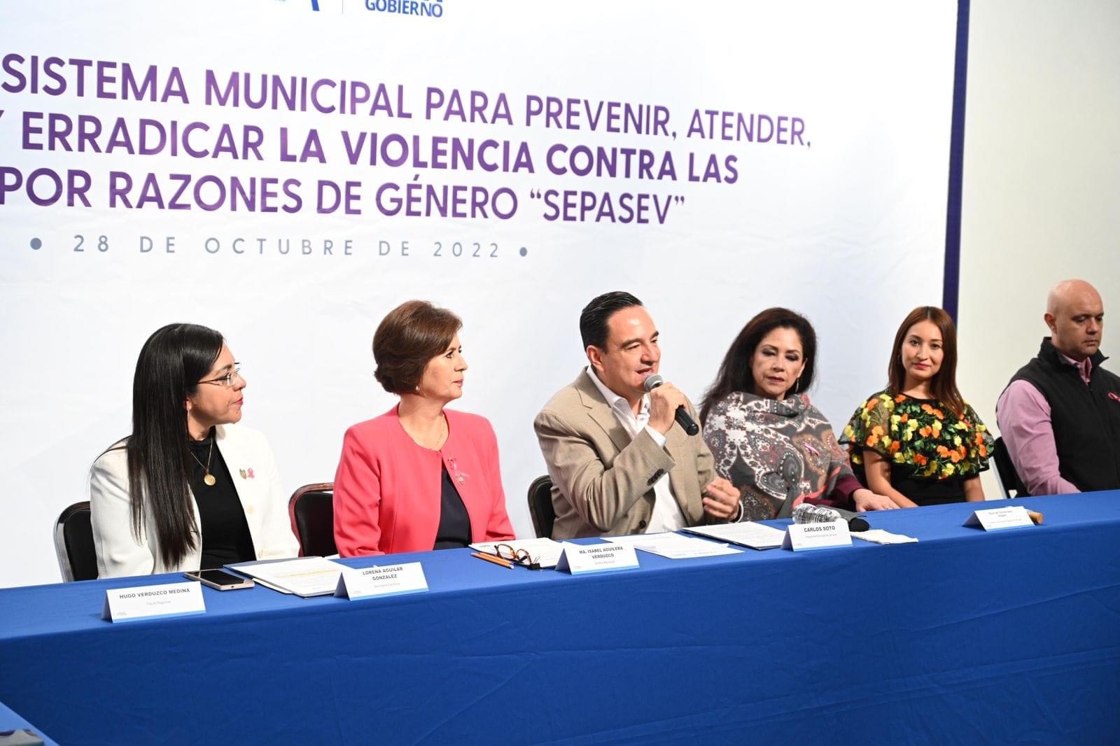 Instalan Sistema Municipal para prevenir, atender, sancionar y erradicar violencia contra mujeres