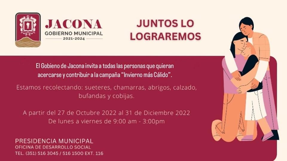 Invitan en Jacona a donar cobijas para la campaña 