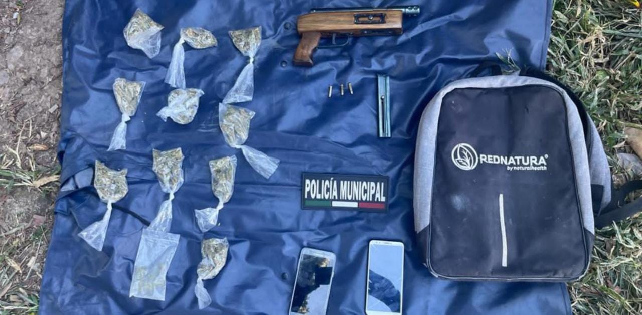 *Operatividad en Zamora logra detención de tres con arma de fuego y droga*