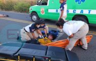 Mujer muere al ser atropellada por motociclista en el Libramiento Norte de Zamora