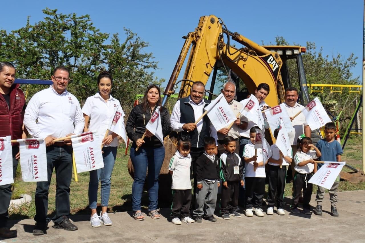 Gobierno de Jacona arranca acciones de mejora en el Jardín de Niños 