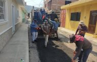 Brindan mantenimiento a vialidades en Ario de Rayón y El Llano