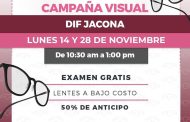 DIF Jacona invita a la población a realizar examen gratuito de la vista