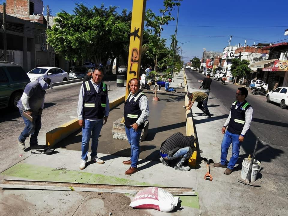 Obras Públicas está por concluir pavimentación de avenida Juárez Poniente