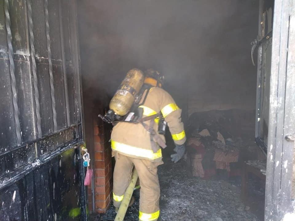 Protección civil atiende 7 incendios en casa habitación