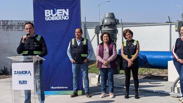 Carlos Soto inaugura obras hidráulicas por 12 mdp para evitar inundaciones y encharcamientos