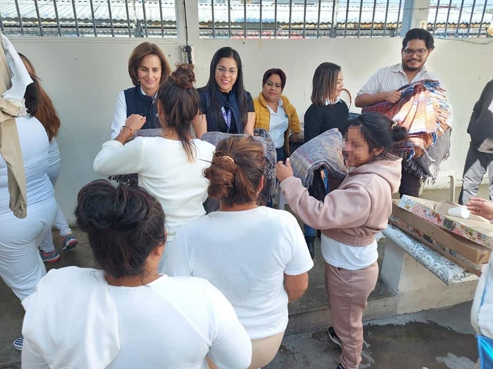 Instituto Municipal de la Mujer visitó a internas del Centro de Reinserción Social