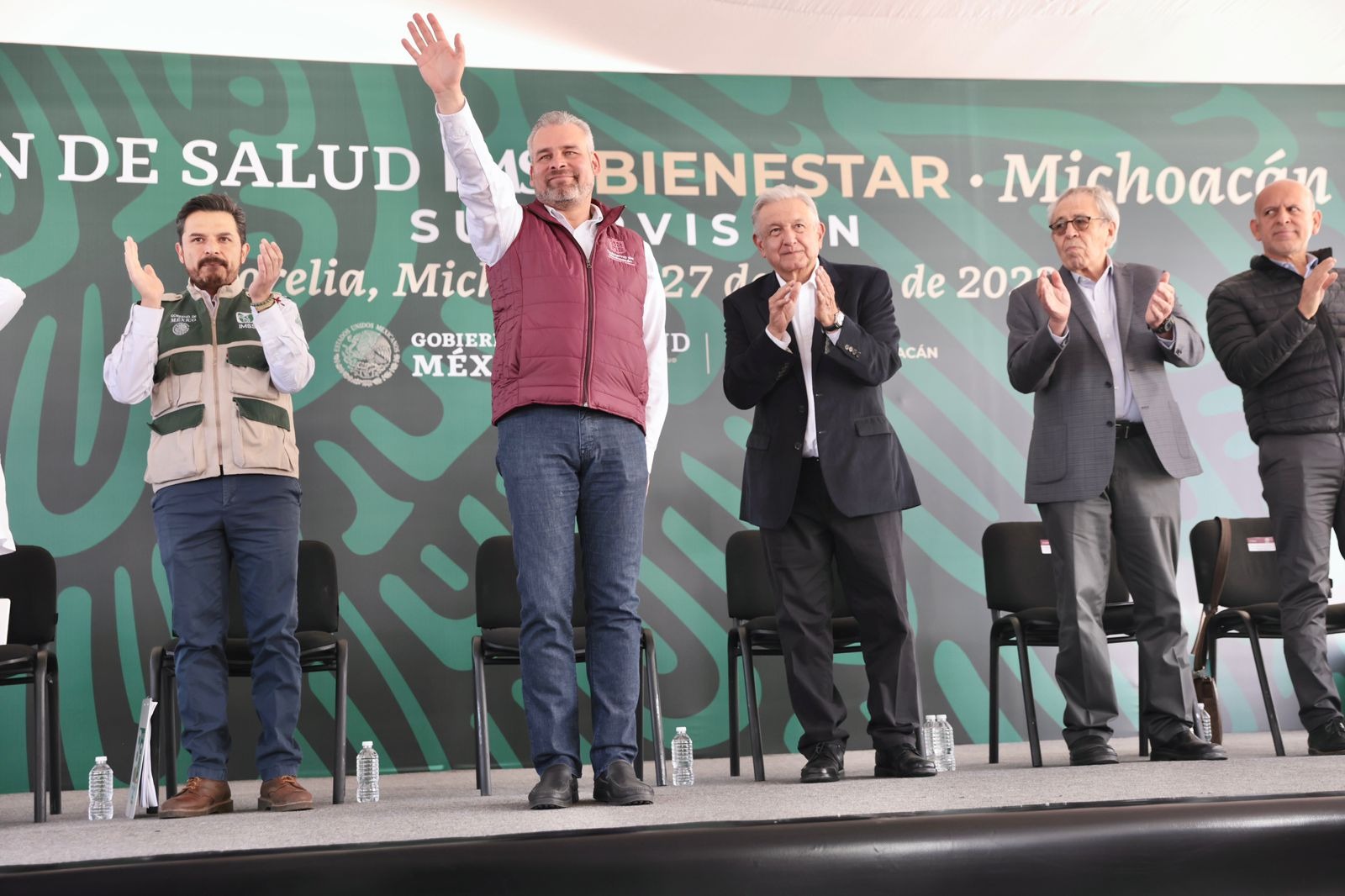 *Bedolla y Presidente de México concretan incorporación de Michoacán al Plan de Salud IMSS Bienestar*