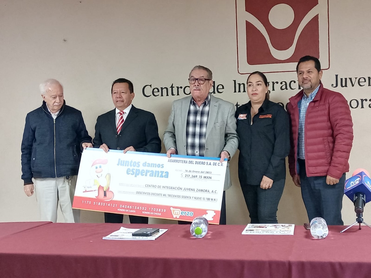 Centro de Integración Juvenil recibió más de 200 mil pesos para construir gimnasio