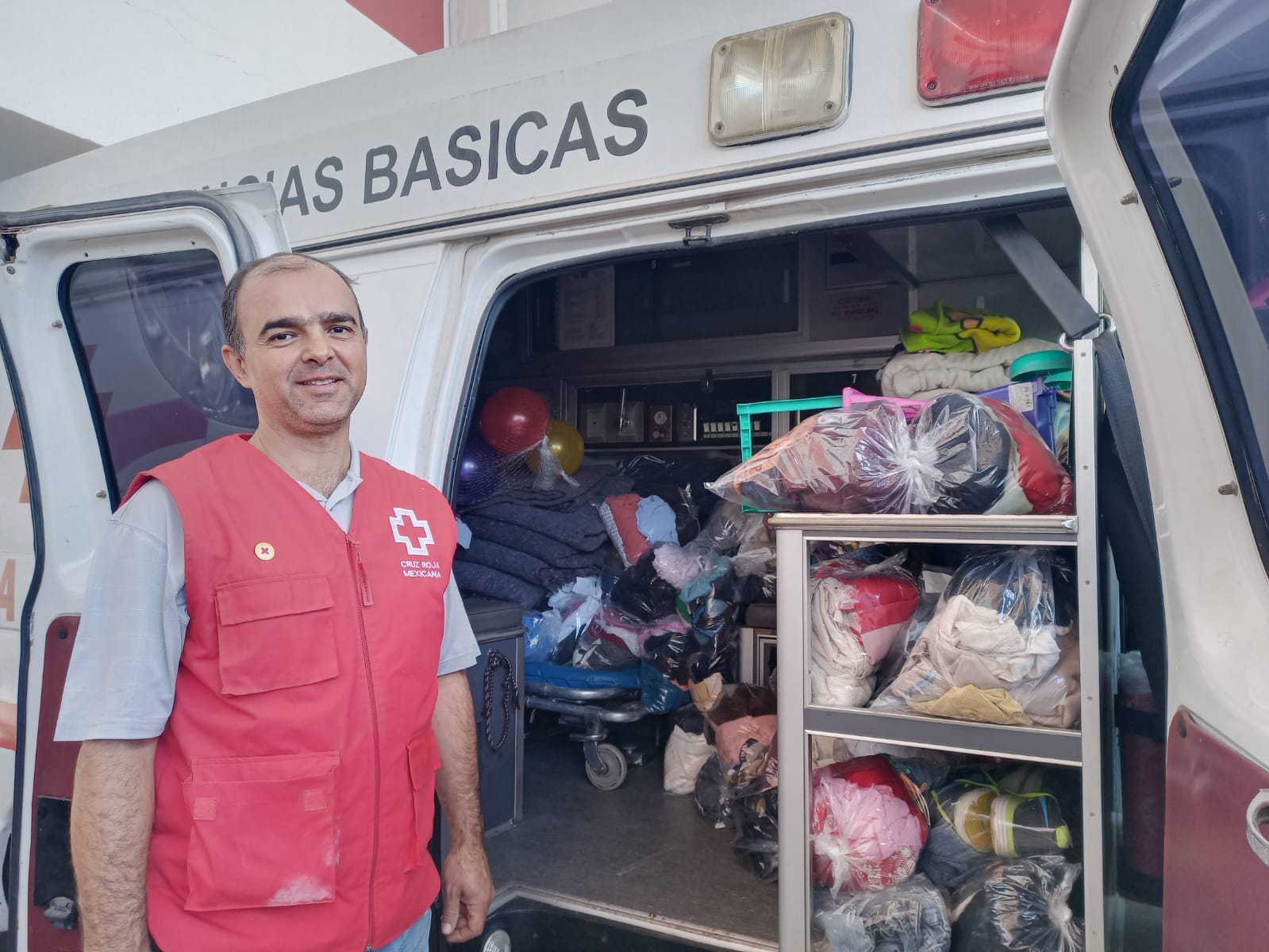 Cruz Roja reúne cobijas y ropa en buen estado para donar a comunidades vulnerables
