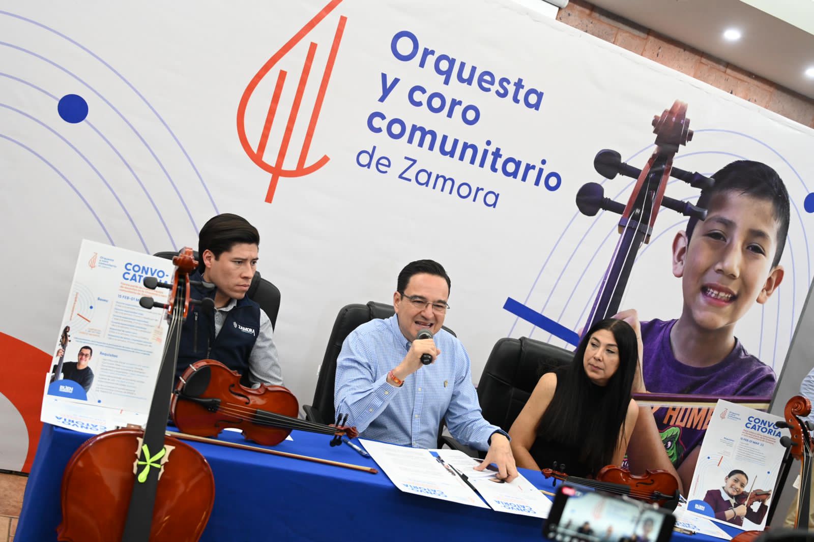Lanzan convocatoria para integrar orquesta y coro comunitario de Zamora