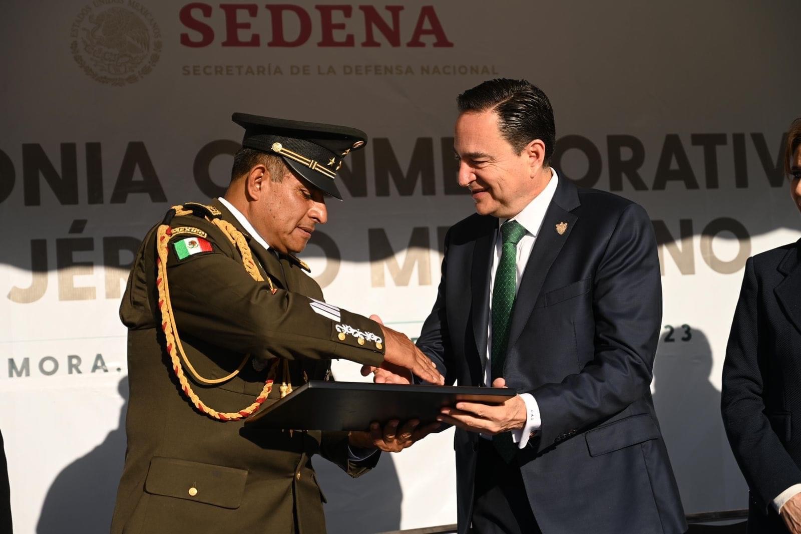 Carlos Soto reconoce labor del Ejército Mexicano en favor de la sociedad