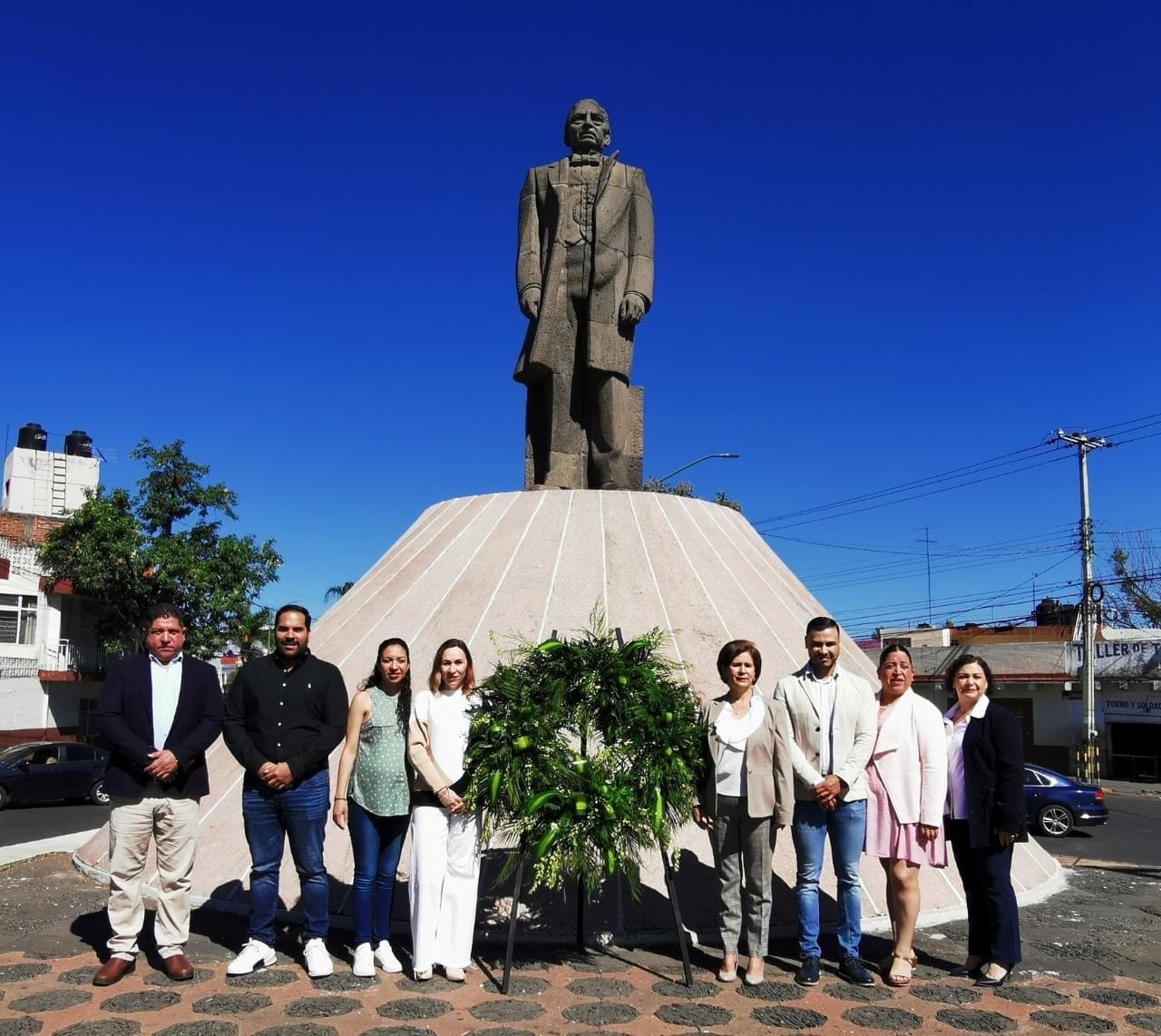 Conmemoraron CCXVII Aniversario del Natalicio de Benito Juárez