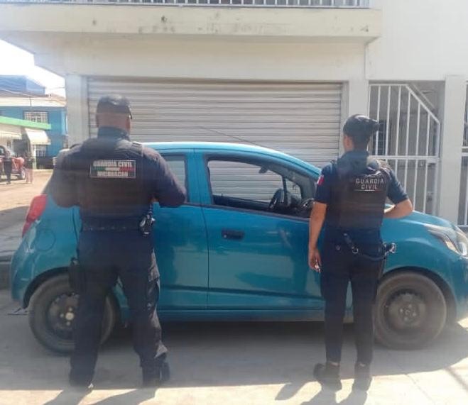En Jacona, Zamora y Morelia, SSP asegura siete vehículos con reporte de robo