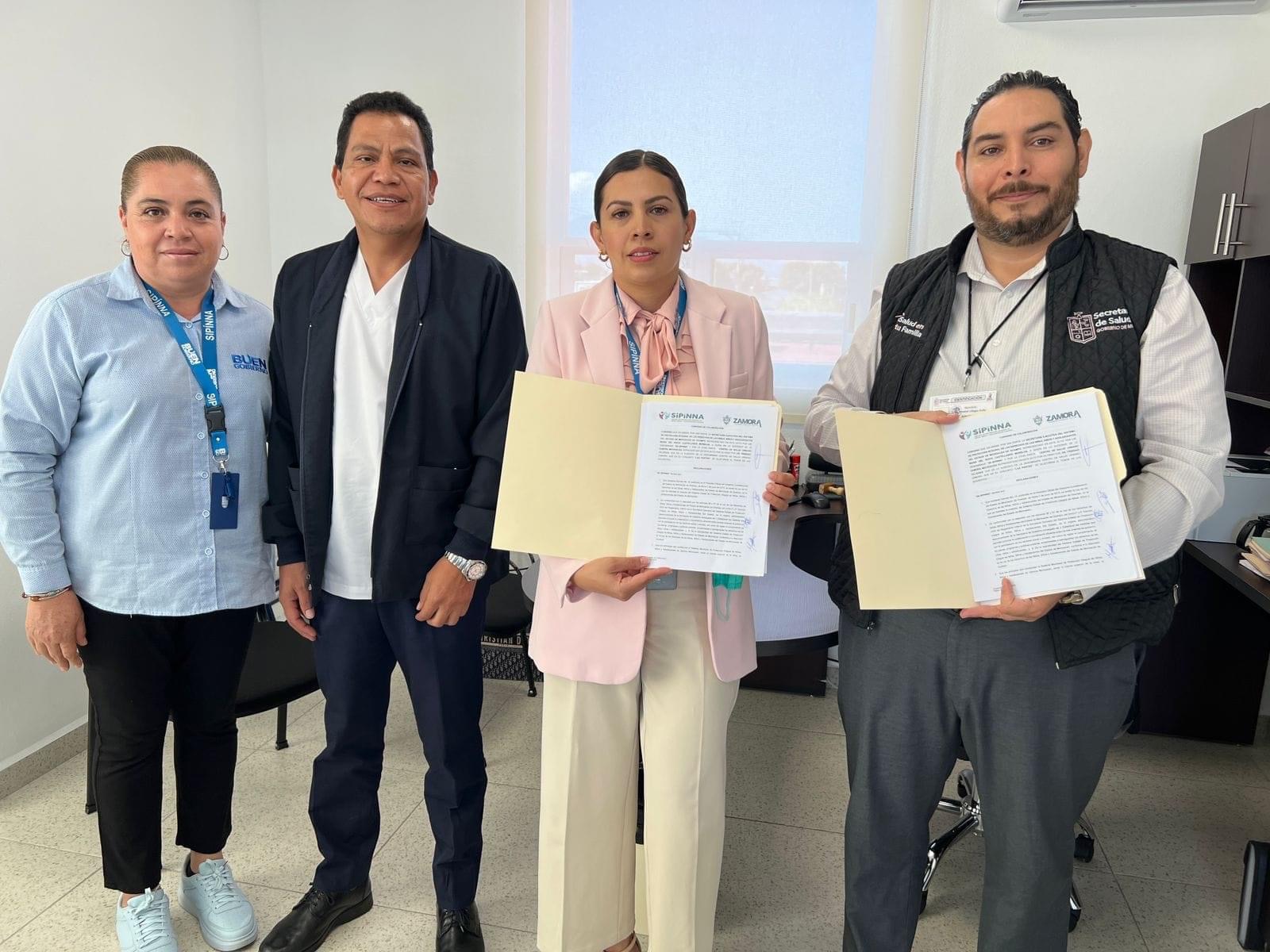 SIPINNA y Centro de Salud “Galeana” acuerdan llevar temas y acciones a escuelas del municipio