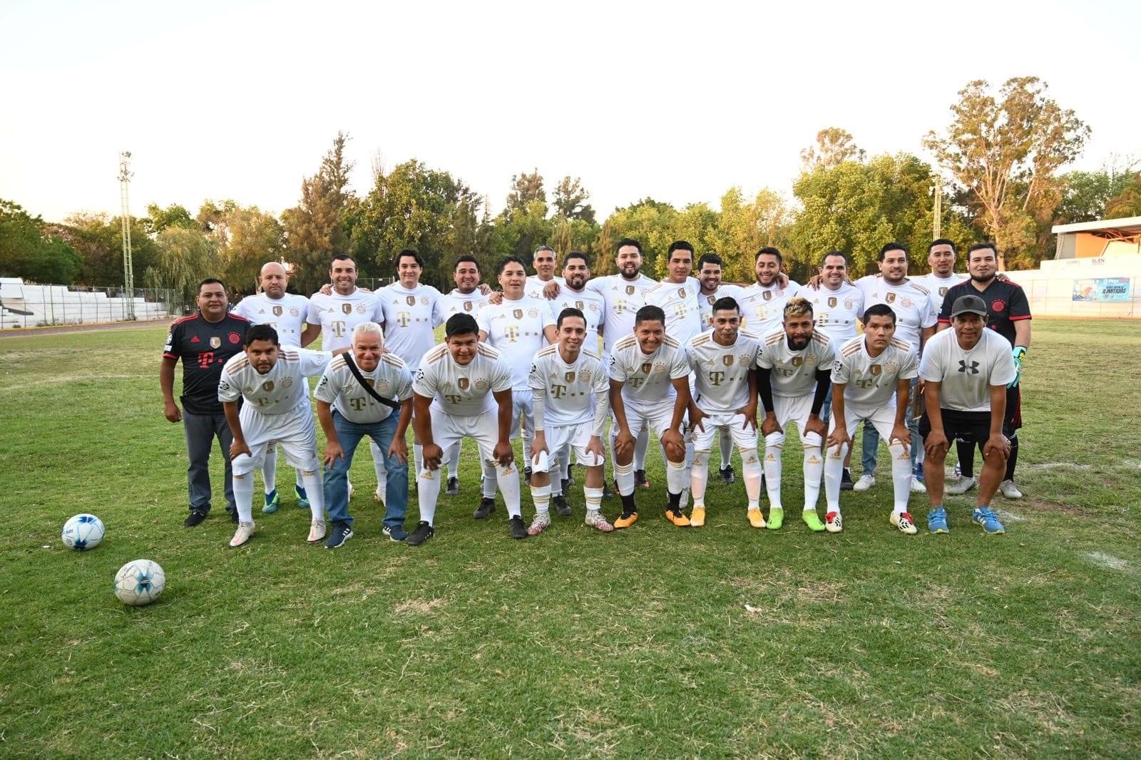 Equipo de Presidencia es líder en la tabla de posiciones del Torneo Interno de Futbol