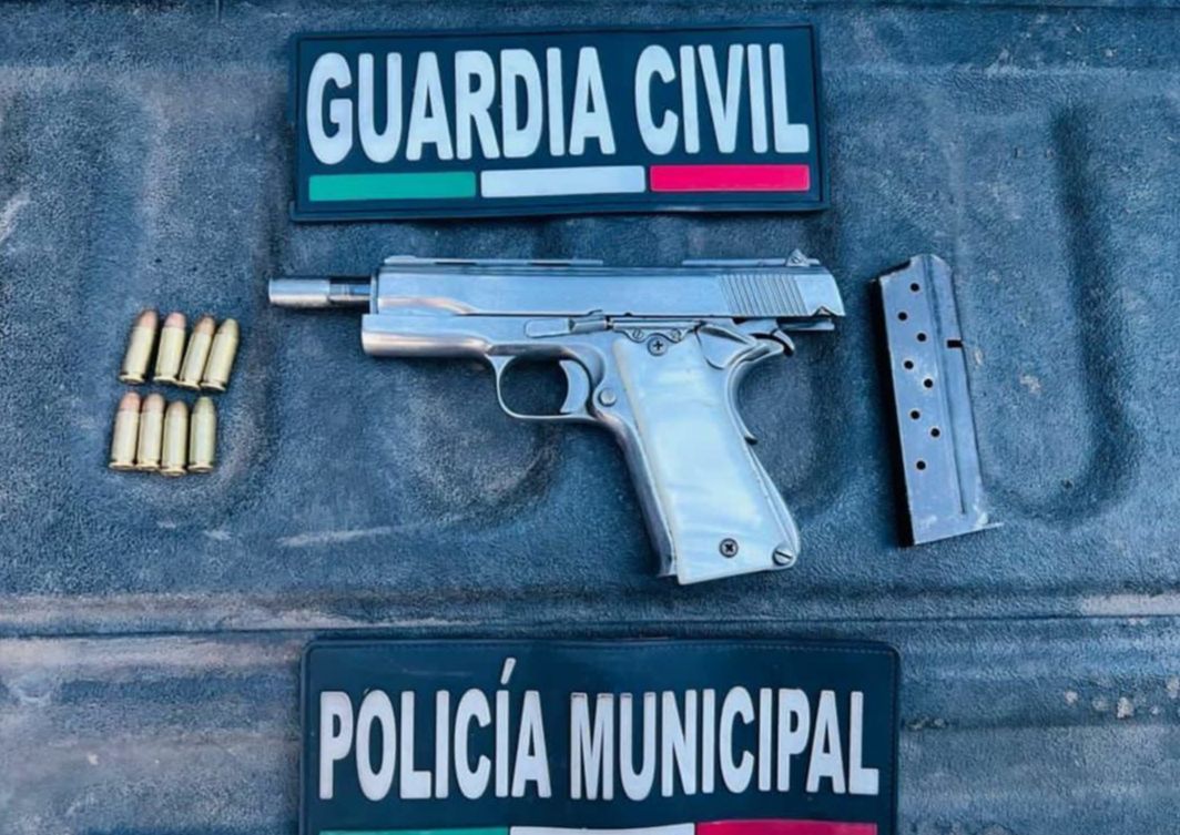 En Blindaje Zamora, SSP y Policía Municipal detienen a dos en posesión de armas de fuego